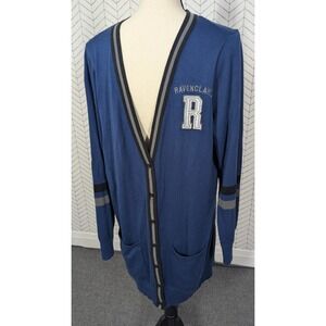 Harry Potter Ravenclaw Cardigan Women's 1 Blue Torrid Wizarding World  Academia